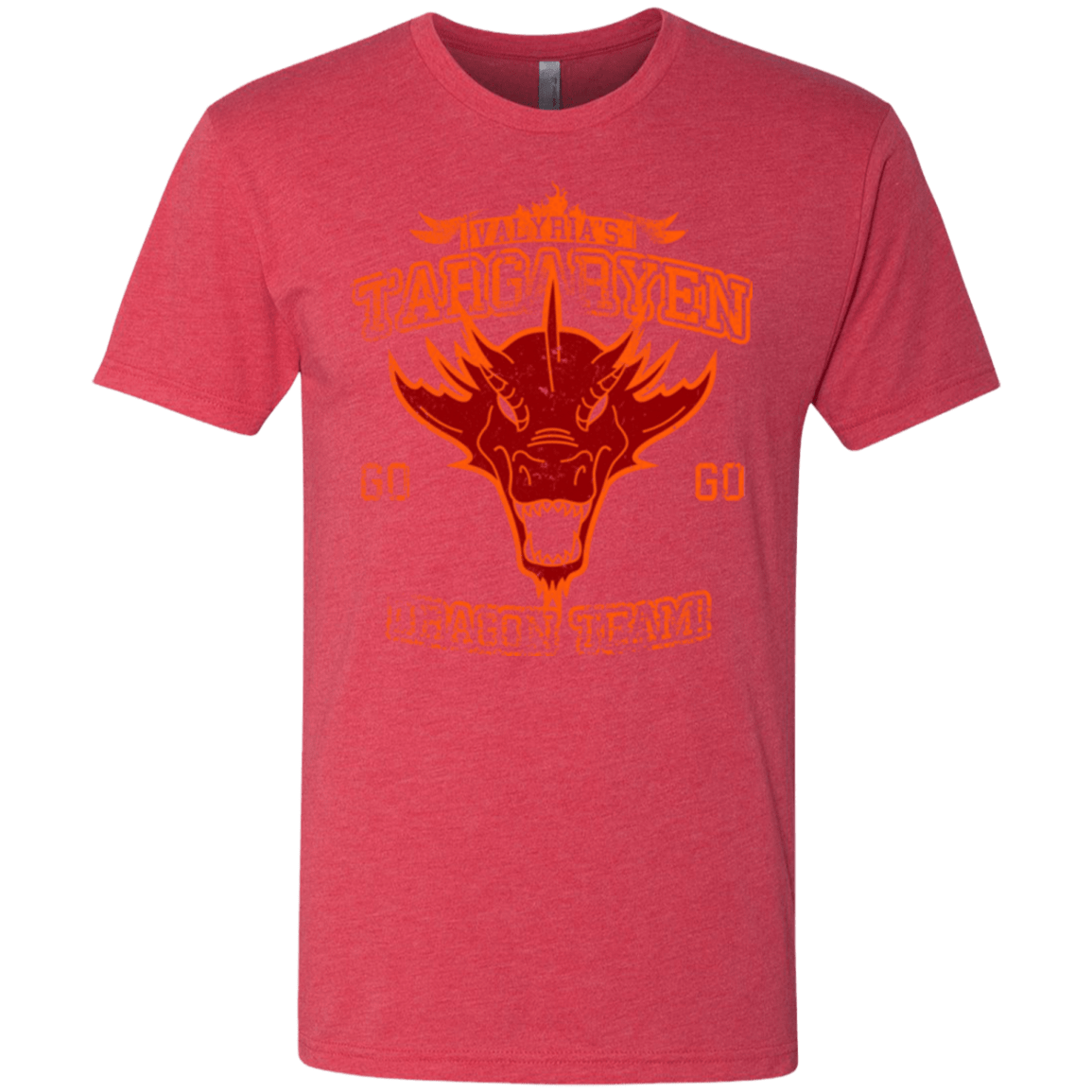 T-Shirts Vintage Red / Small Dragon Team Men's Triblend T-Shirt
