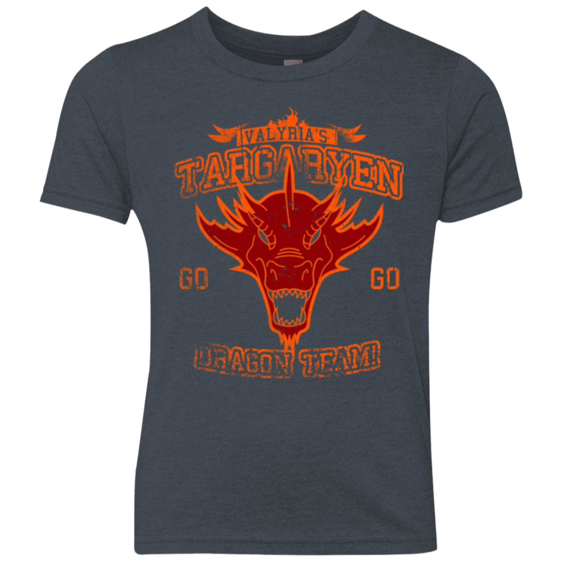 T-Shirts Vintage Navy / YXS Dragon Team Youth Triblend T-Shirt