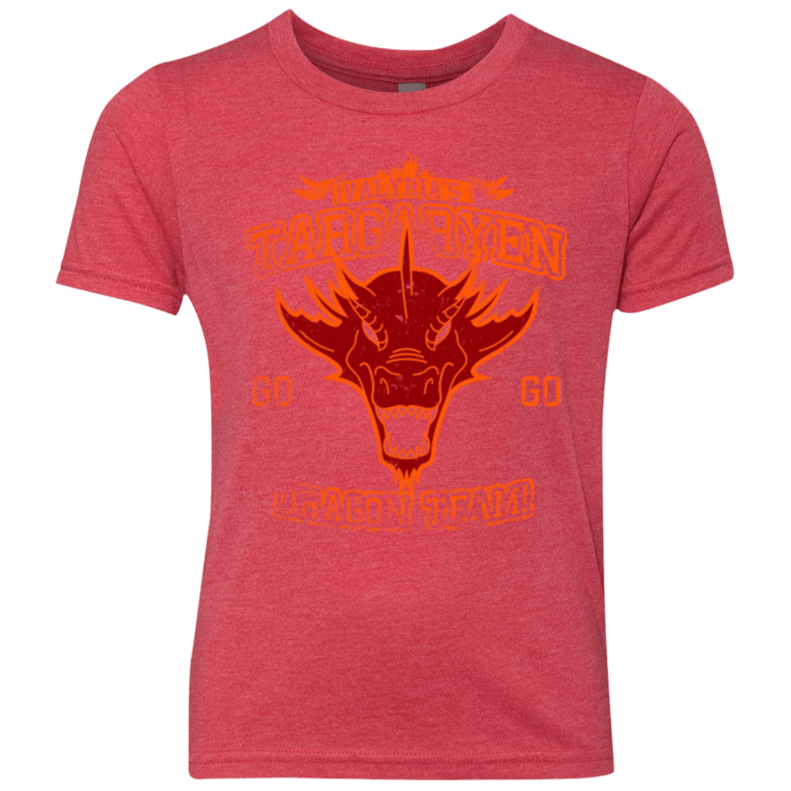 T-Shirts Vintage Red / YXS Dragon Team Youth Triblend T-Shirt
