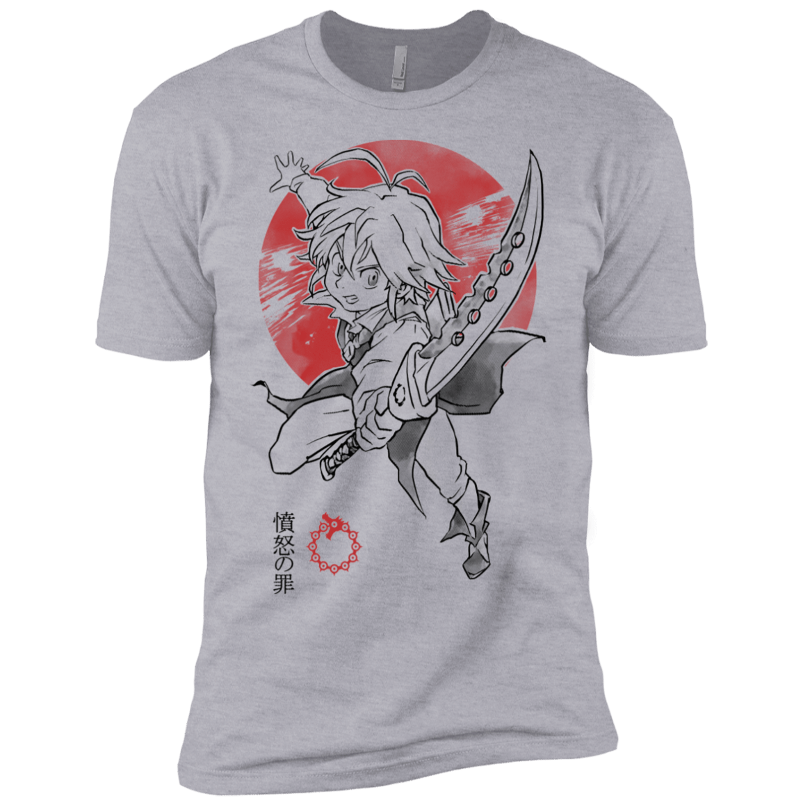 T-Shirts Heather Grey / YXS Dragon Wrath Boys Premium T-Shirt