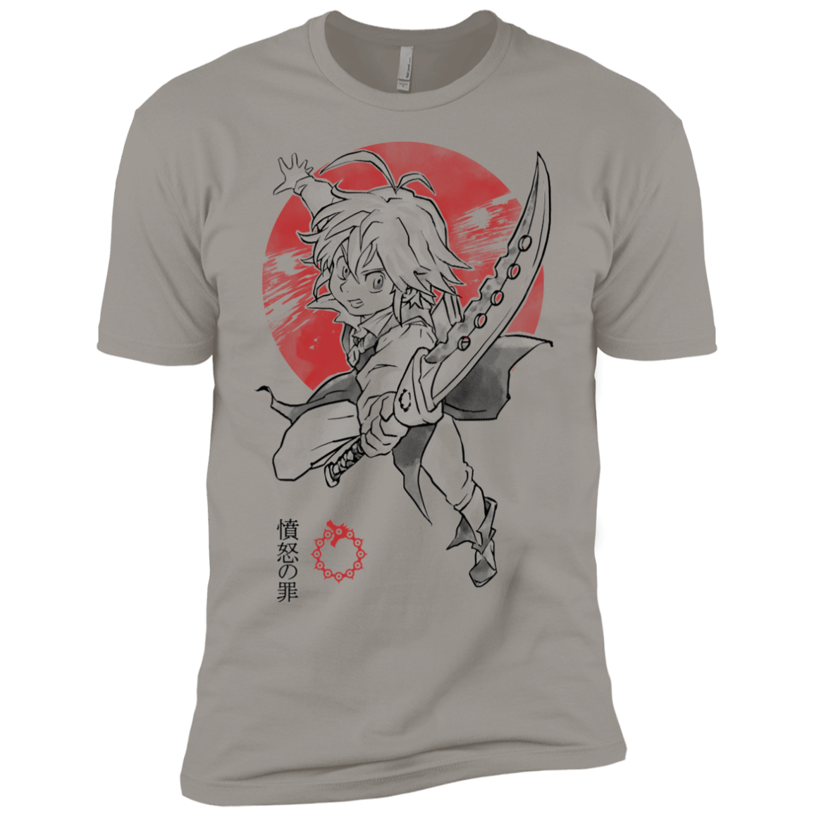 T-Shirts Light Grey / YXS Dragon Wrath Boys Premium T-Shirt