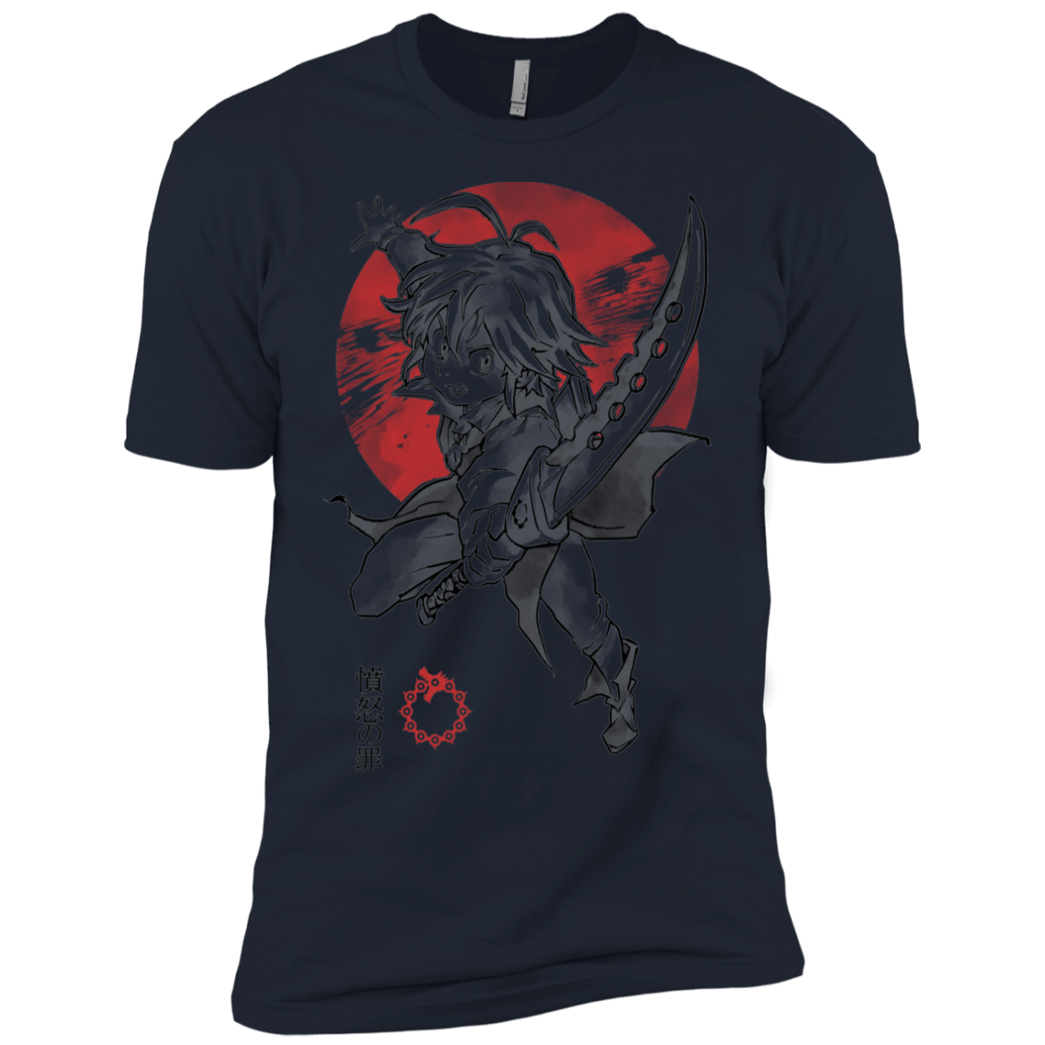 T-Shirts Midnight Navy / YXS Dragon Wrath Boys Premium T-Shirt