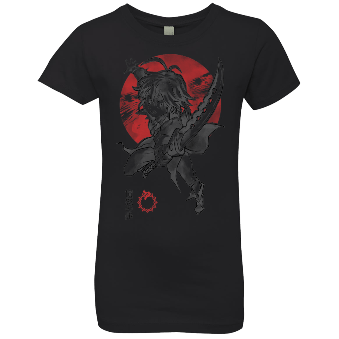 T-Shirts Black / YXS Dragon Wrath Girls Premium T-Shirt