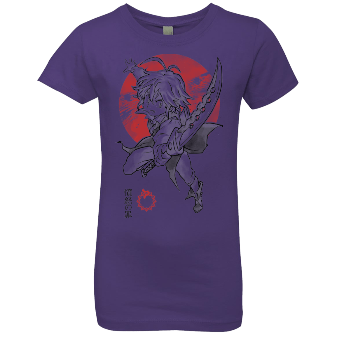 T-Shirts Purple Rush / YXS Dragon Wrath Girls Premium T-Shirt