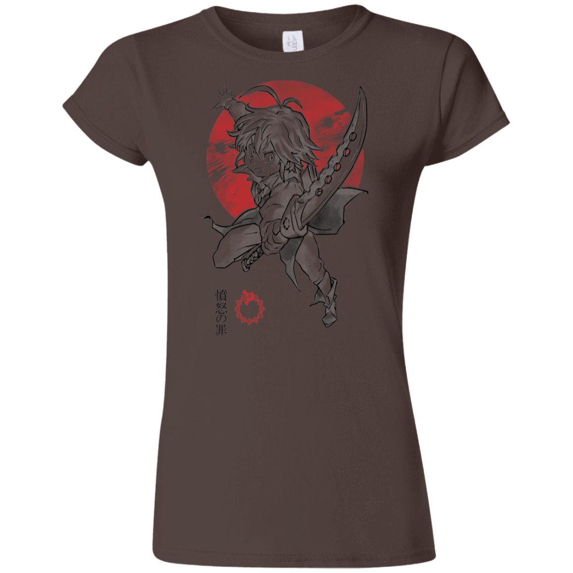 T-Shirts Dark Chocolate / S Dragon Wrath Junior Slimmer-Fit T-Shirt