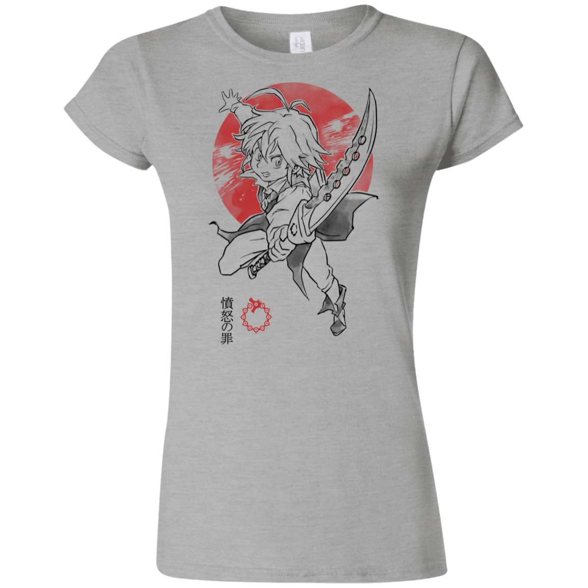 T-Shirts Sport Grey / S Dragon Wrath Junior Slimmer-Fit T-Shirt