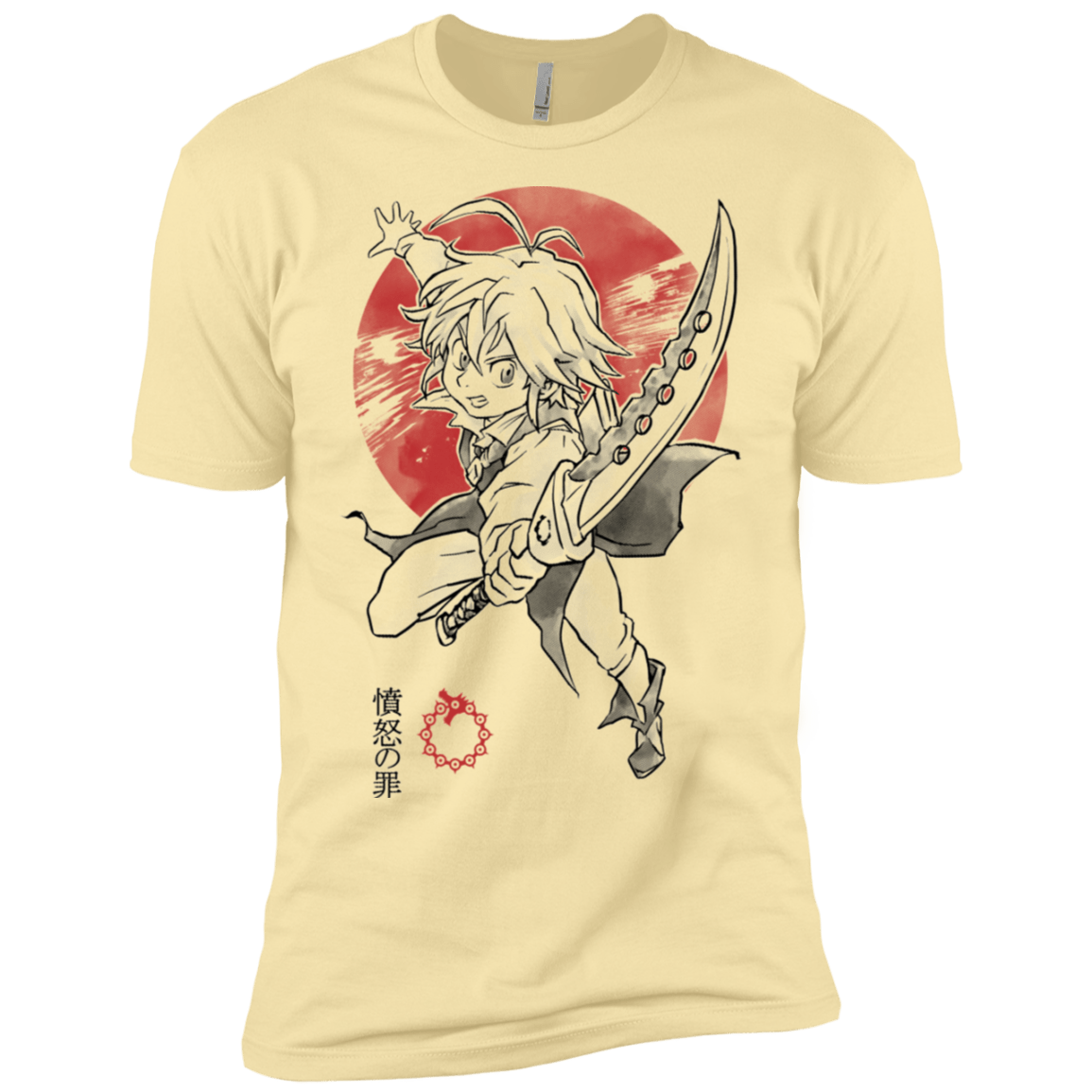 T-Shirts Banana Cream / X-Small Dragon Wrath Men's Premium T-Shirt