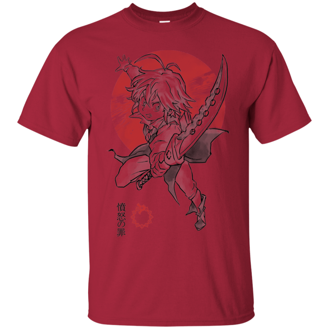 T-Shirts Cardinal / S Dragon Wrath T-Shirt
