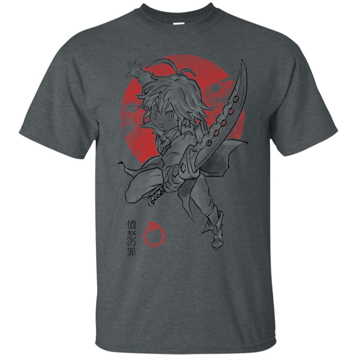 T-Shirts Dark Heather / S Dragon Wrath T-Shirt