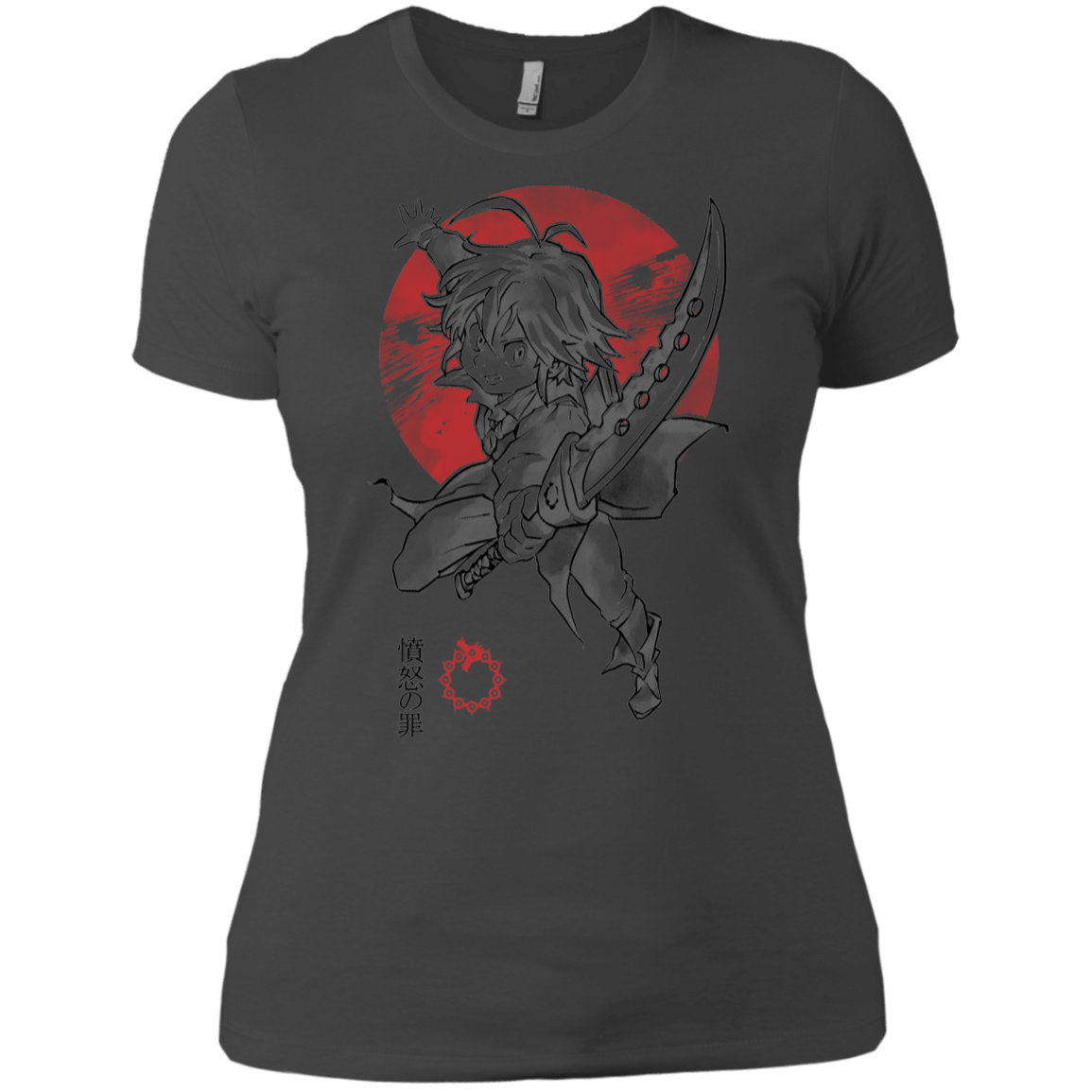 T-Shirts Heavy Metal / X-Small Dragon Wrath Women's Premium T-Shirt