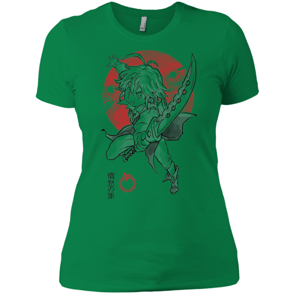 T-Shirts Kelly Green / X-Small Dragon Wrath Women's Premium T-Shirt