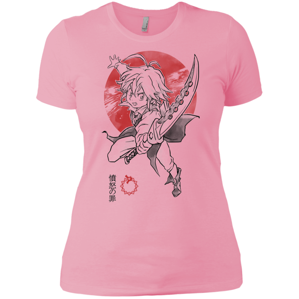 T-Shirts Light Pink / X-Small Dragon Wrath Women's Premium T-Shirt