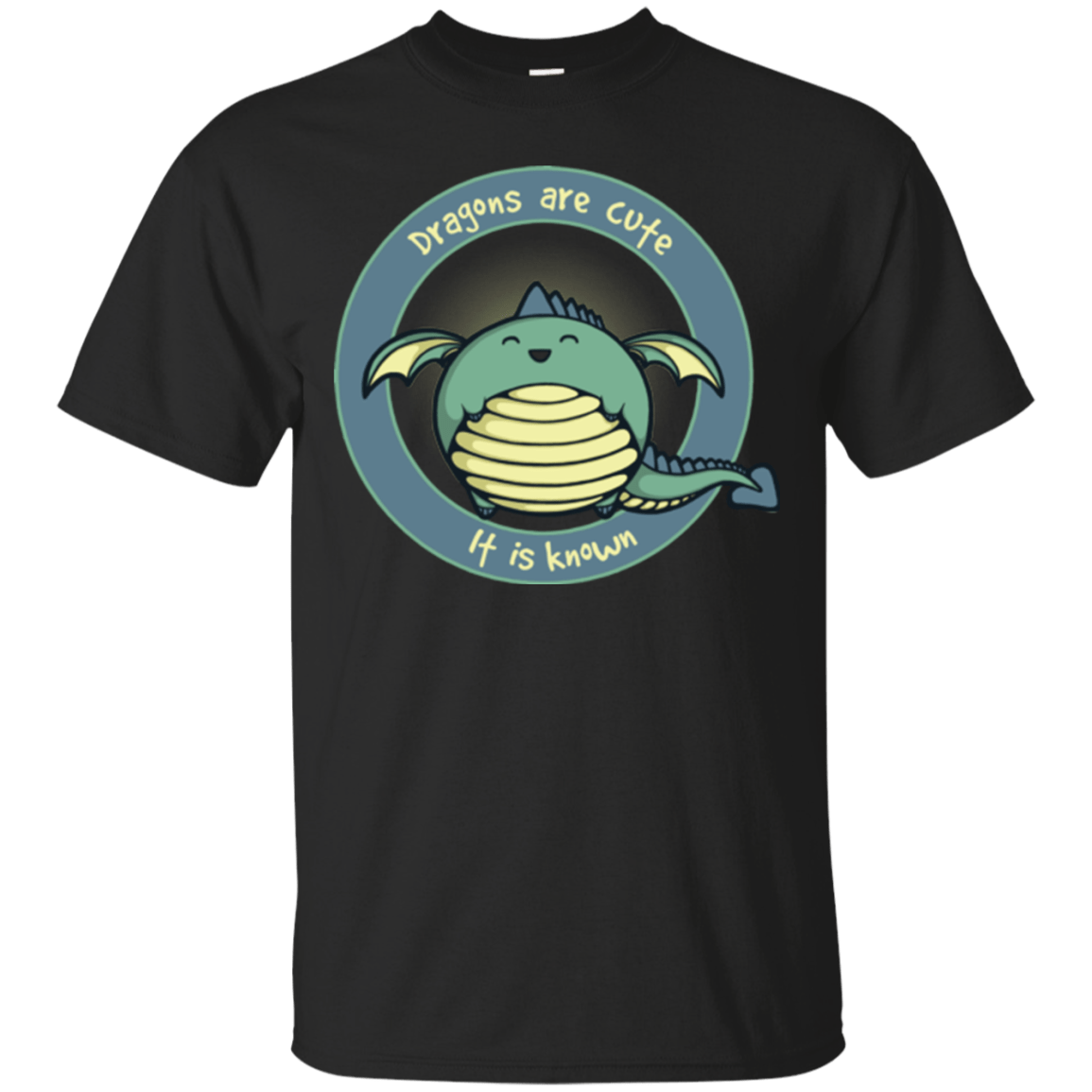 T-Shirts Black / Small Dragons are Cute T-Shirt