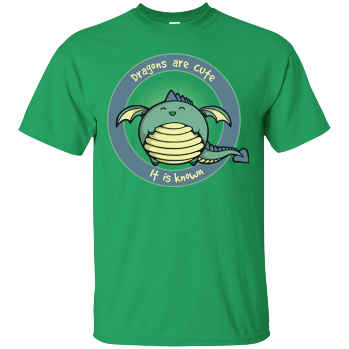 T-Shirts Irish Green / Small Dragons are Cute T-Shirt