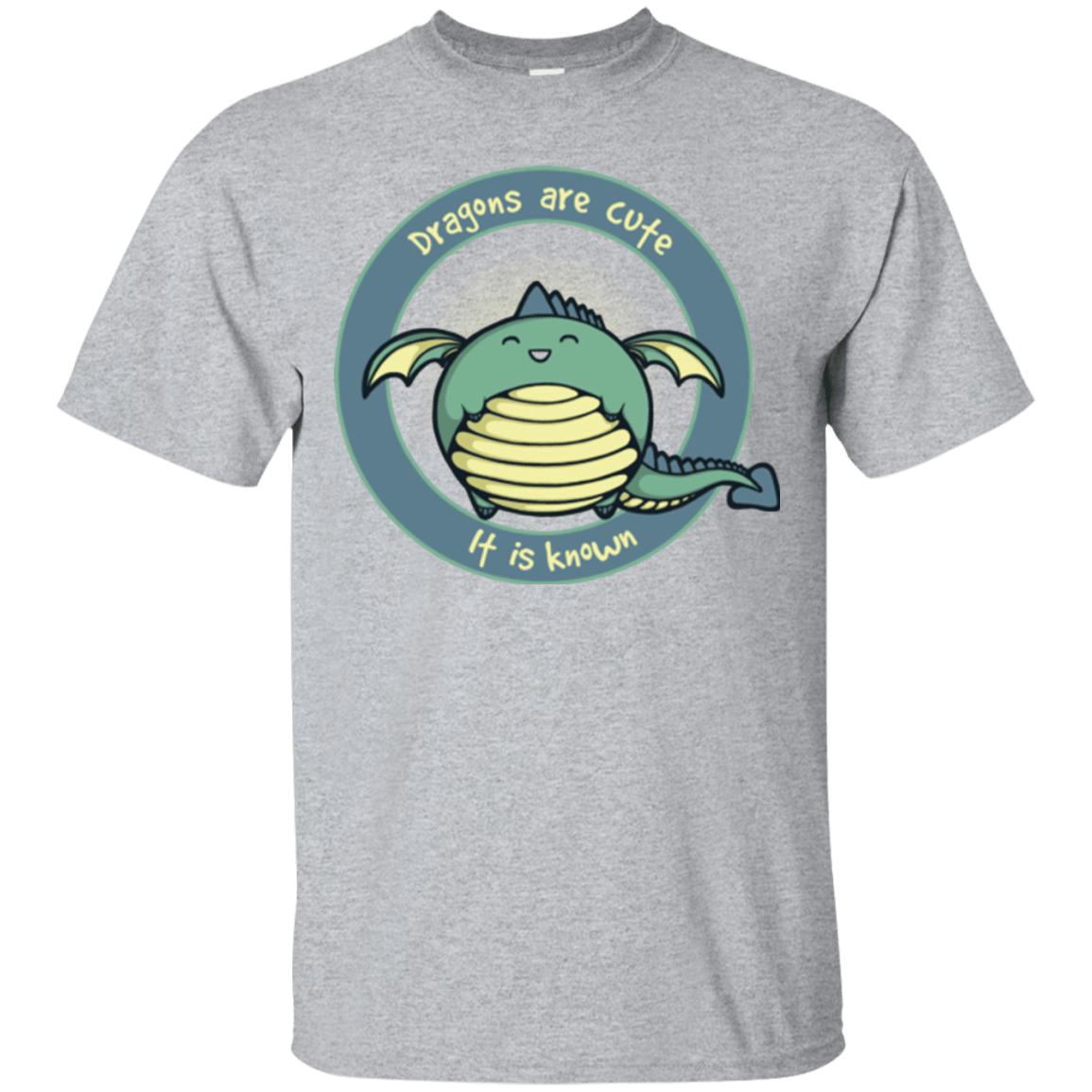 T-Shirts Sport Grey / Small Dragons are Cute T-Shirt