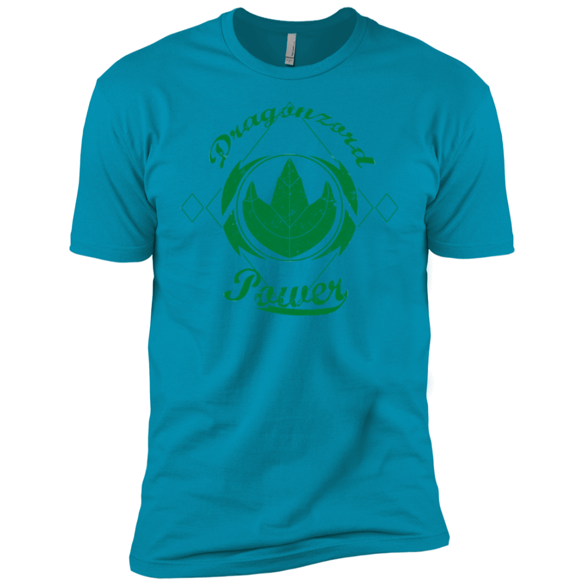 T-Shirts Turquoise / YXS Dragonzord Power Boys Premium T-Shirt