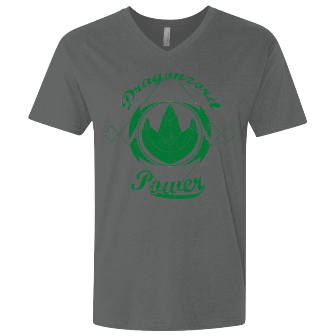 T-Shirts Heavy Metal / X-Small Dragonzord Power Men's Premium V-Neck