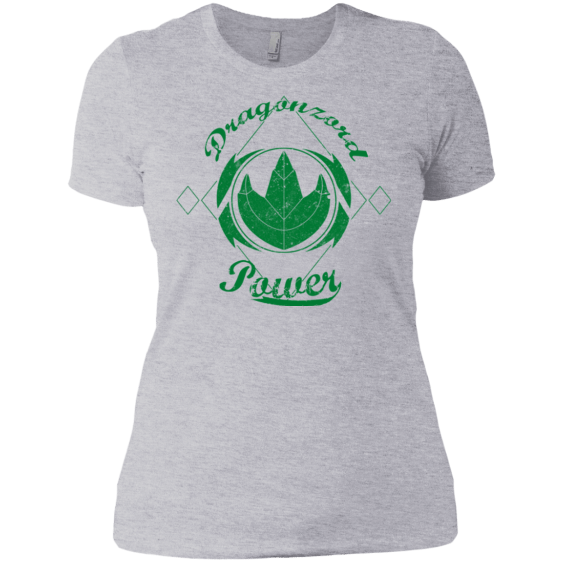 T-Shirts Heather Grey / X-Small Dragonzord Power Women's Premium T-Shirt