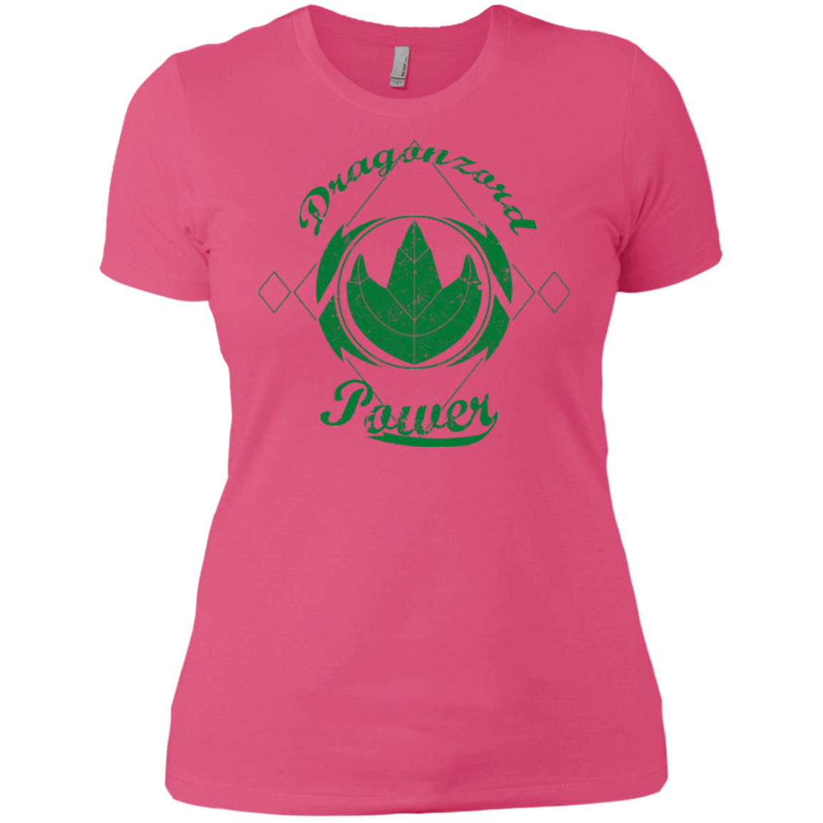 T-Shirts Hot Pink / X-Small Dragonzord Power Women's Premium T-Shirt