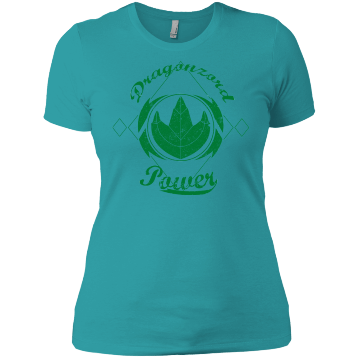 T-Shirts Tahiti Blue / X-Small Dragonzord Power Women's Premium T-Shirt