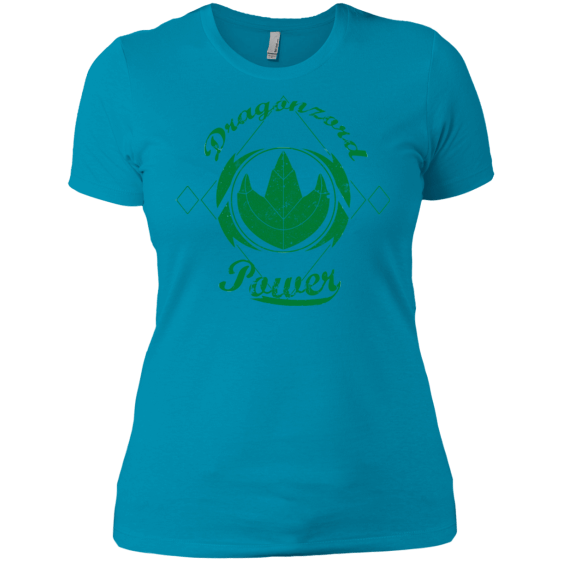 T-Shirts Turquoise / X-Small Dragonzord Power Women's Premium T-Shirt