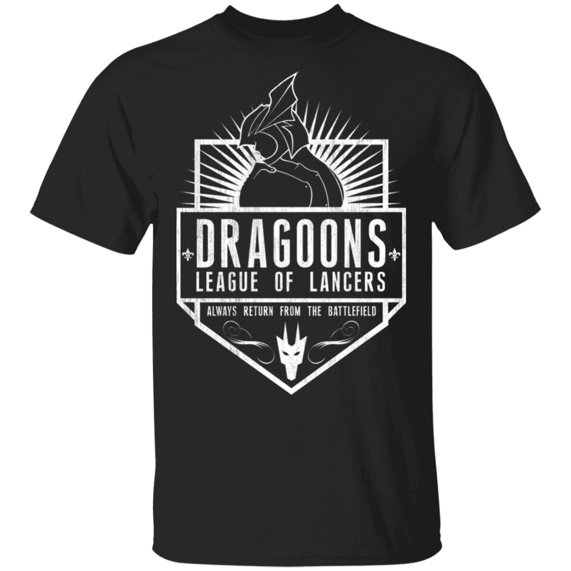 T-Shirts Black / S Dragoons League Of Lancers T-Shirt