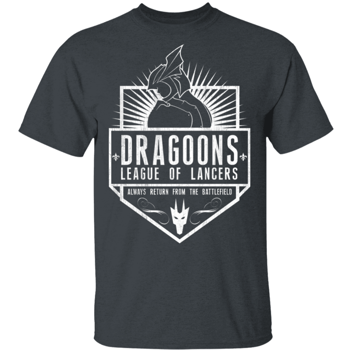 T-Shirts Dark Heather / S Dragoons League Of Lancers T-Shirt