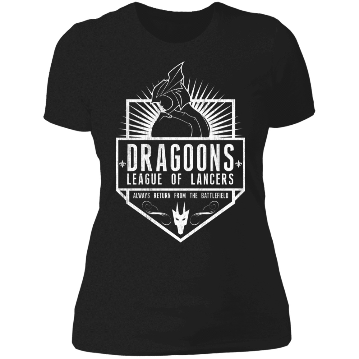 T-Shirts Black / S Dragoons League Of Lancers Women's Premium T-Shirt