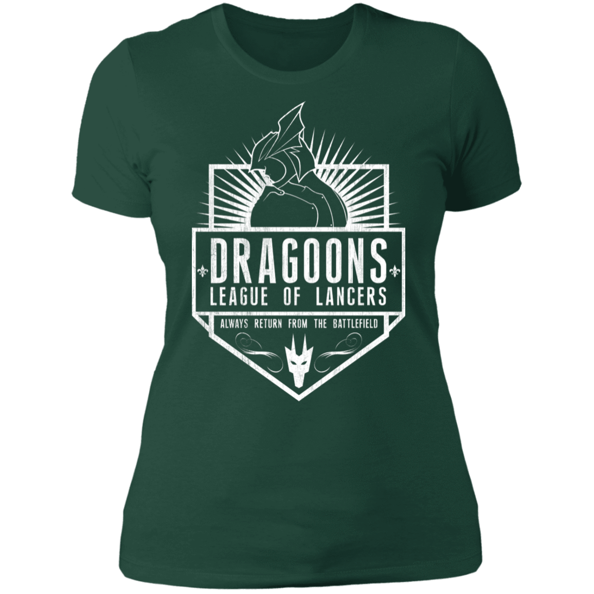 T-Shirts Forest Green / S Dragoons League Of Lancers Women's Premium T-Shirt