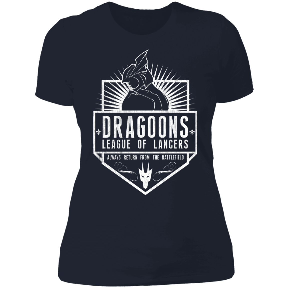 T-Shirts Midnight Navy / S Dragoons League Of Lancers Women's Premium T-Shirt