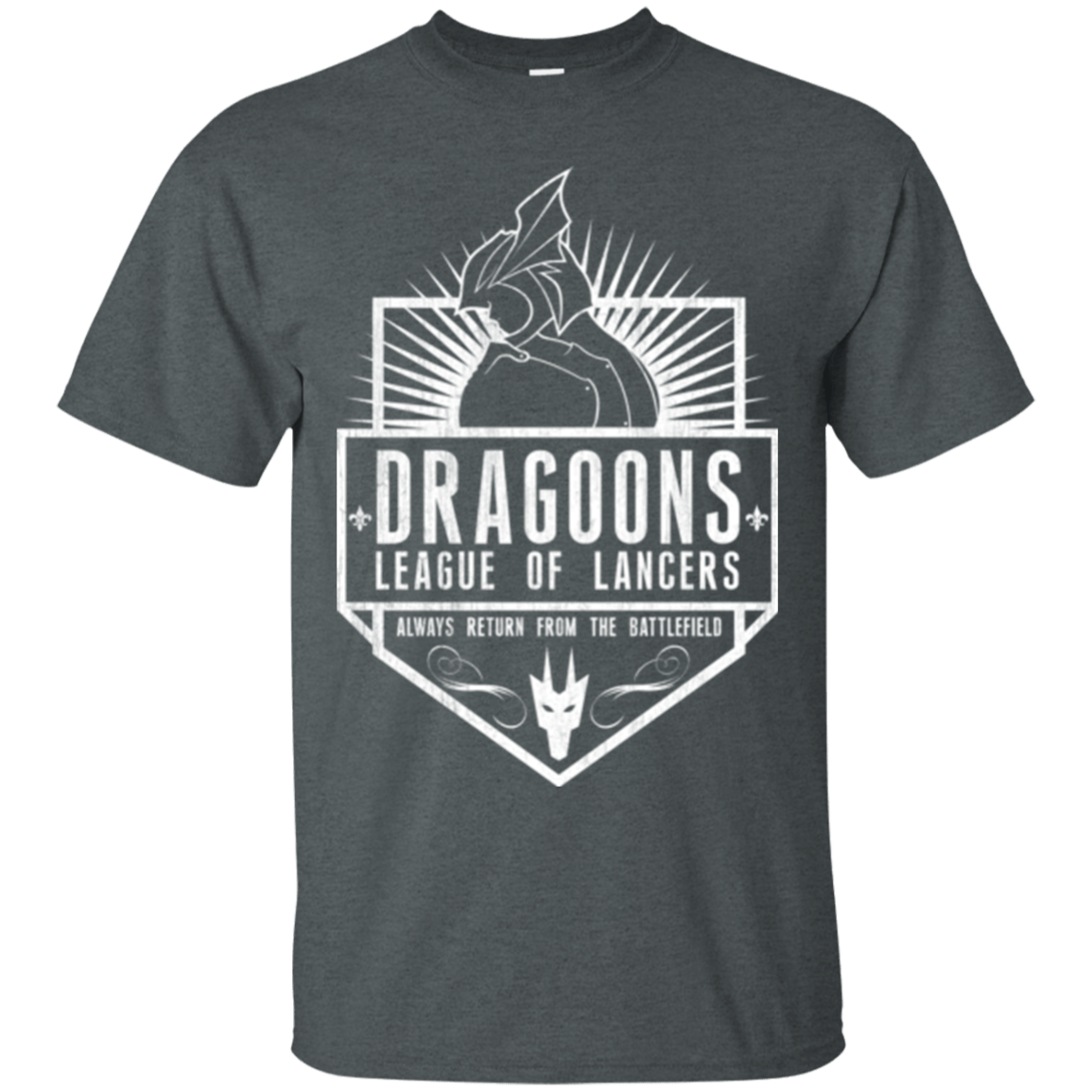 T-Shirts Dark Heather / Small Dragoons T-Shirt
