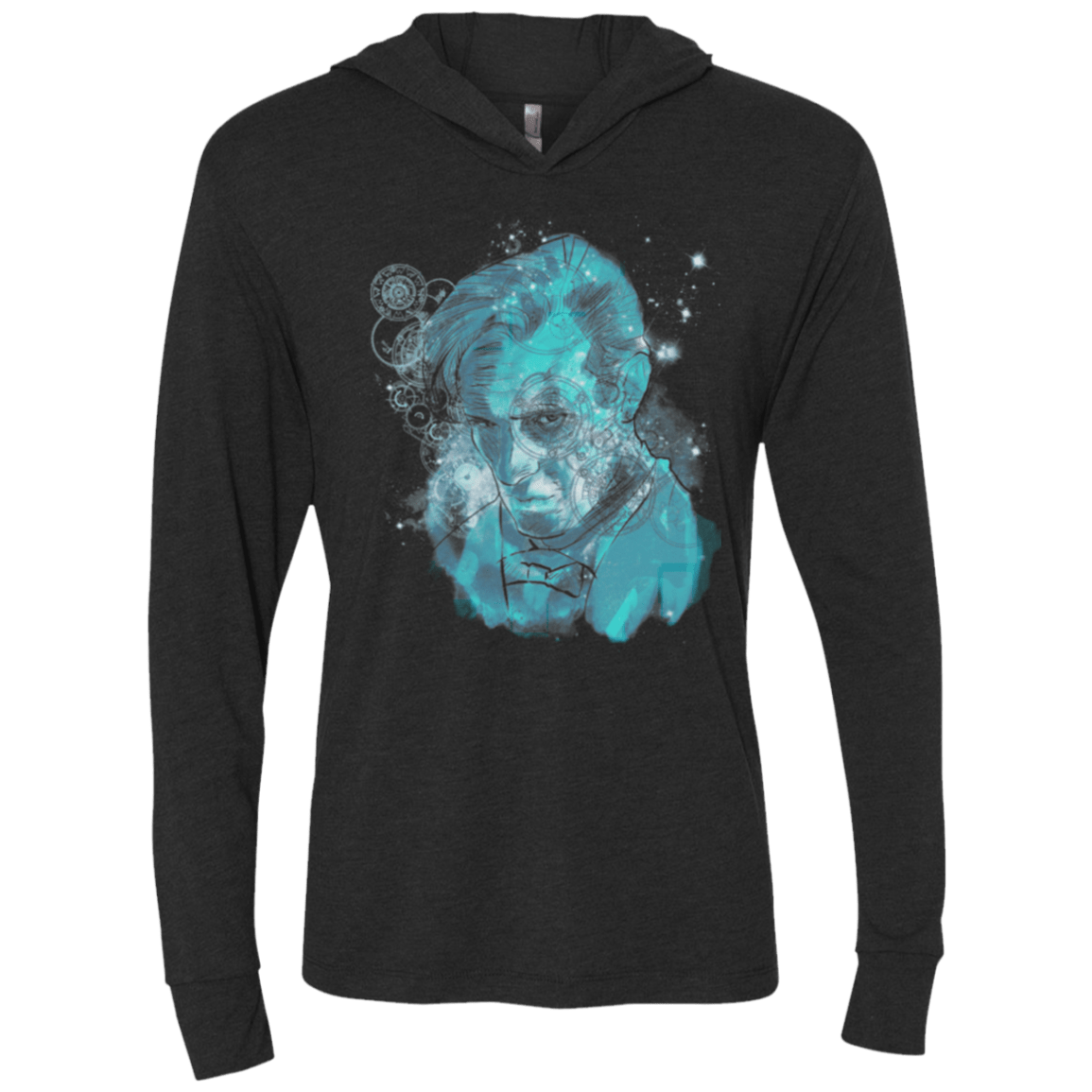 T-Shirts Vintage Black / X-Small Dreaming of Gallifrey Triblend Long Sleeve Hoodie Tee