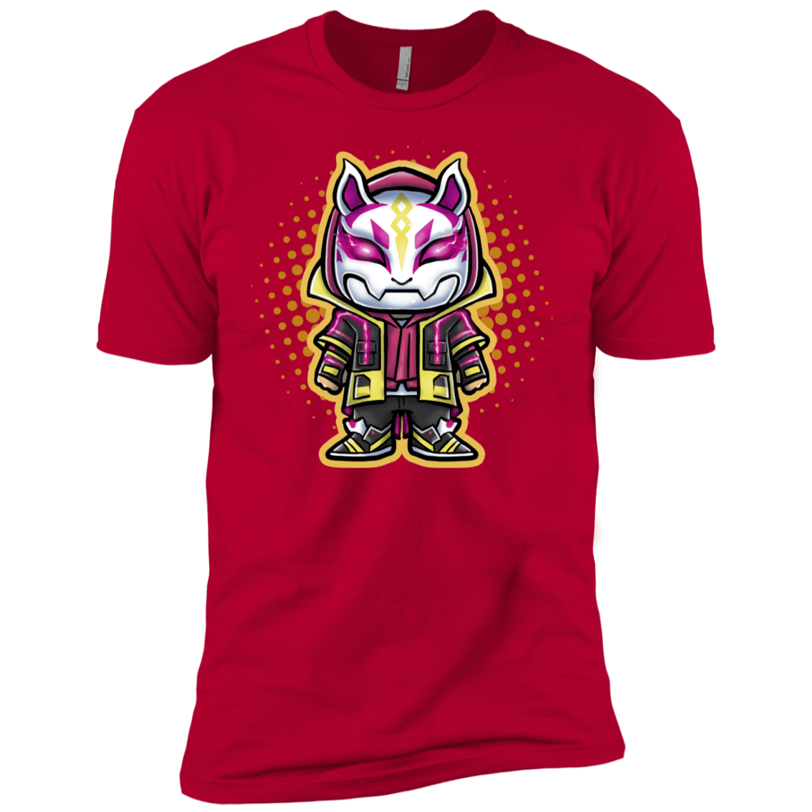 T-Shirts Red / YXS Drift Chibi Boys' Premium T-Shirt