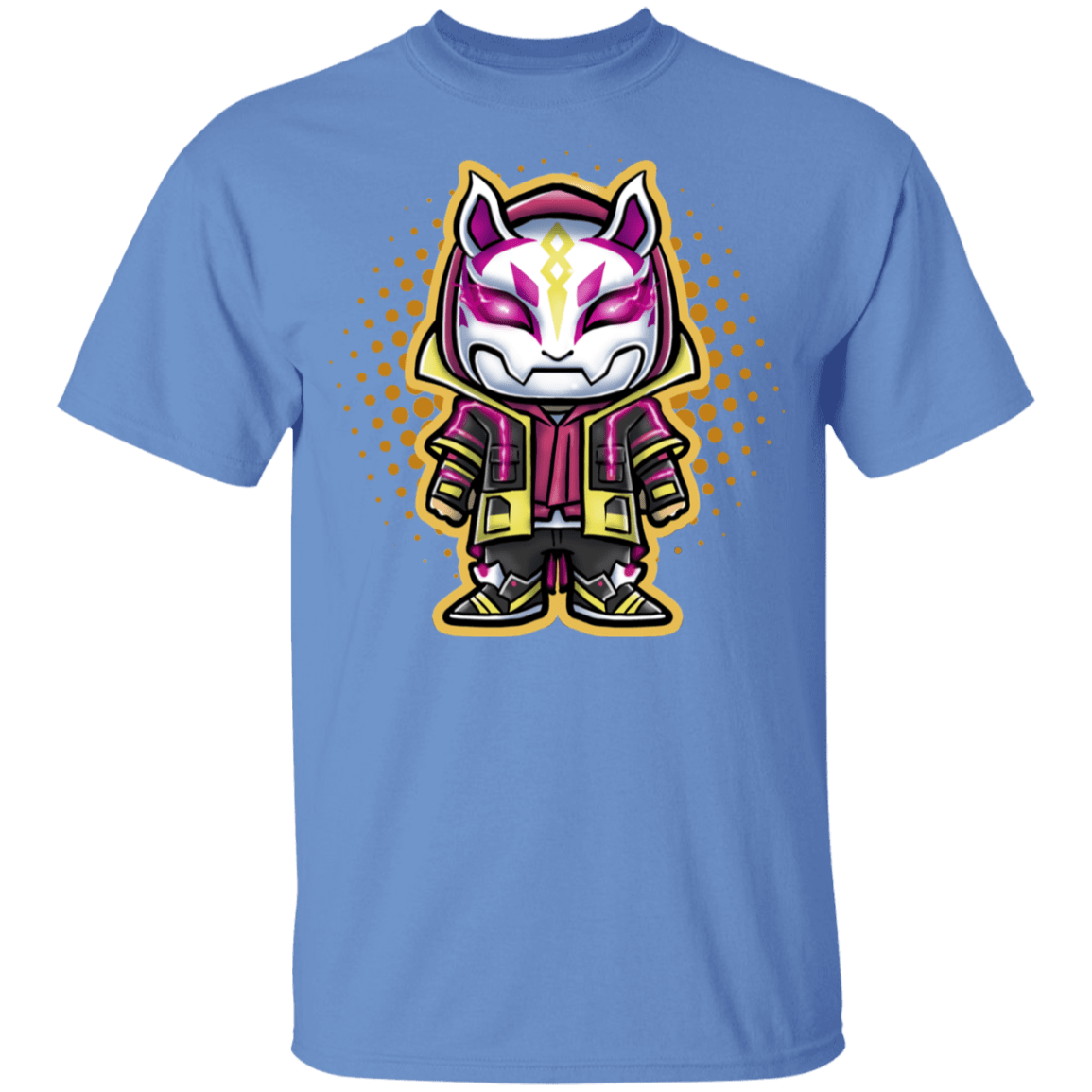 T-Shirts Carolina Blue / YXS Drift Chibi Youth T-Shirt