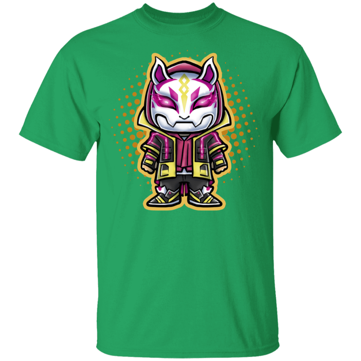 T-Shirts Irish Green / YXS Drift Chibi Youth T-Shirt