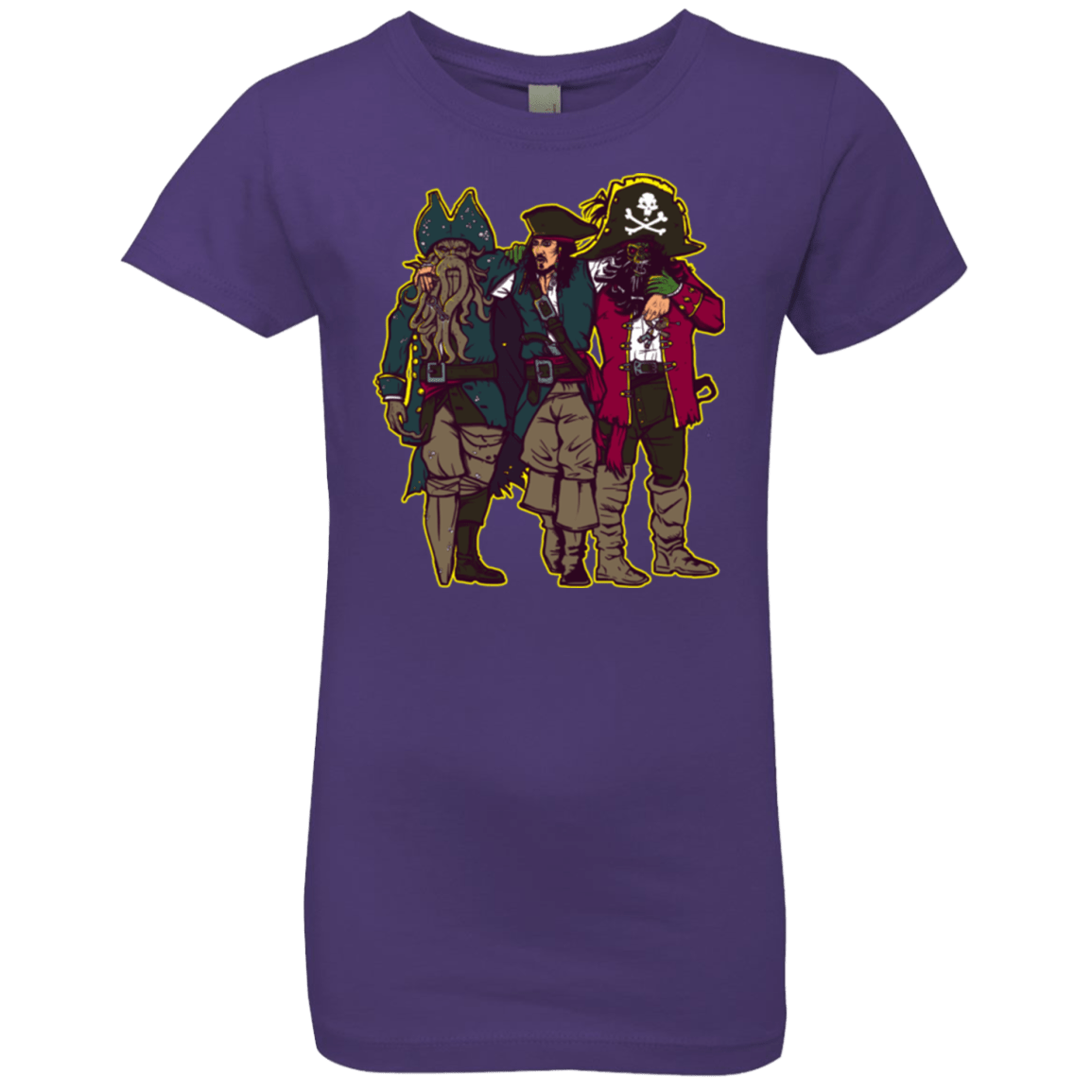 T-Shirts Purple Rush / YXS Drink Up Me Hearties Girls Premium T-Shirt