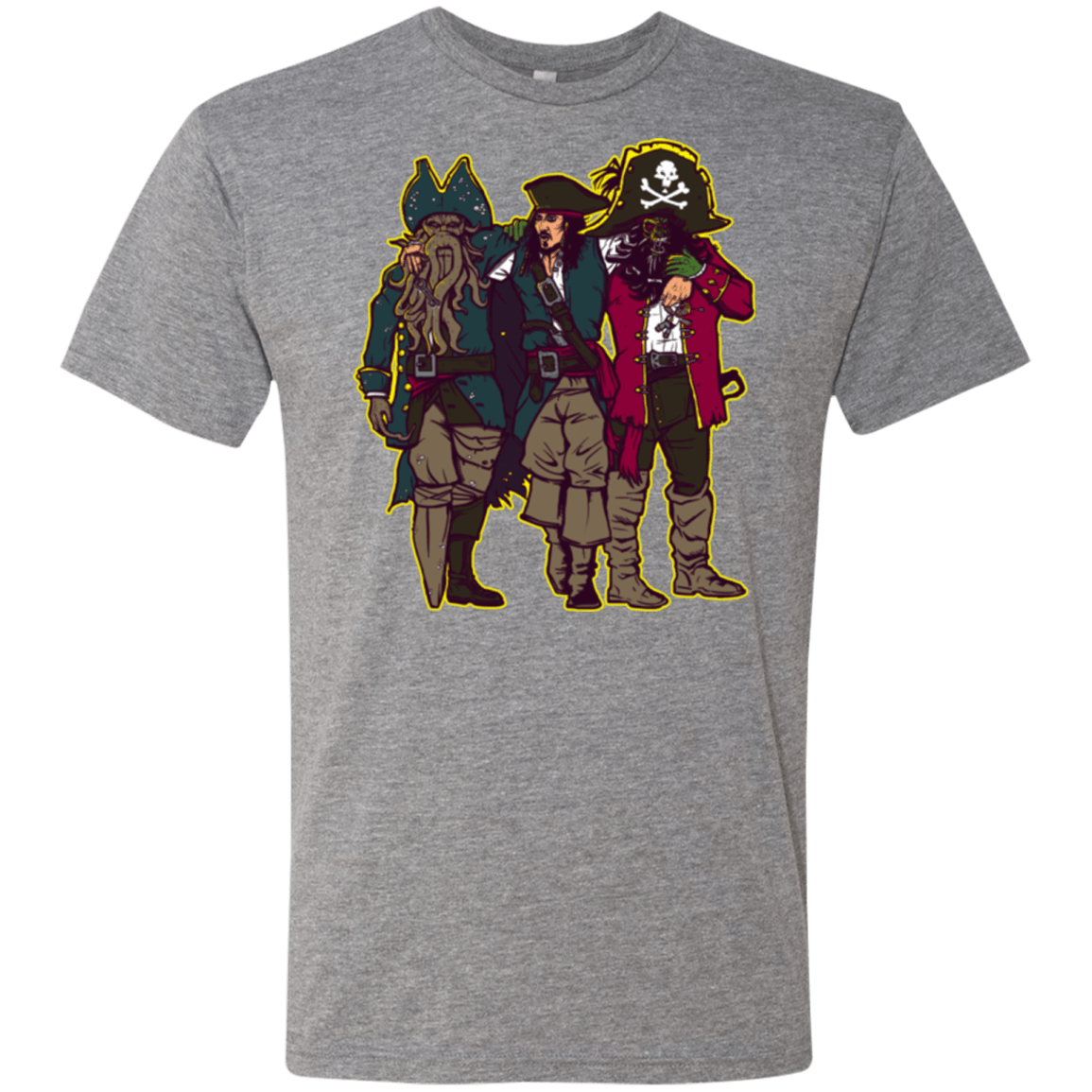 T-Shirts Premium Heather / Small Drink Up Me Hearties Men's Triblend T-Shirt