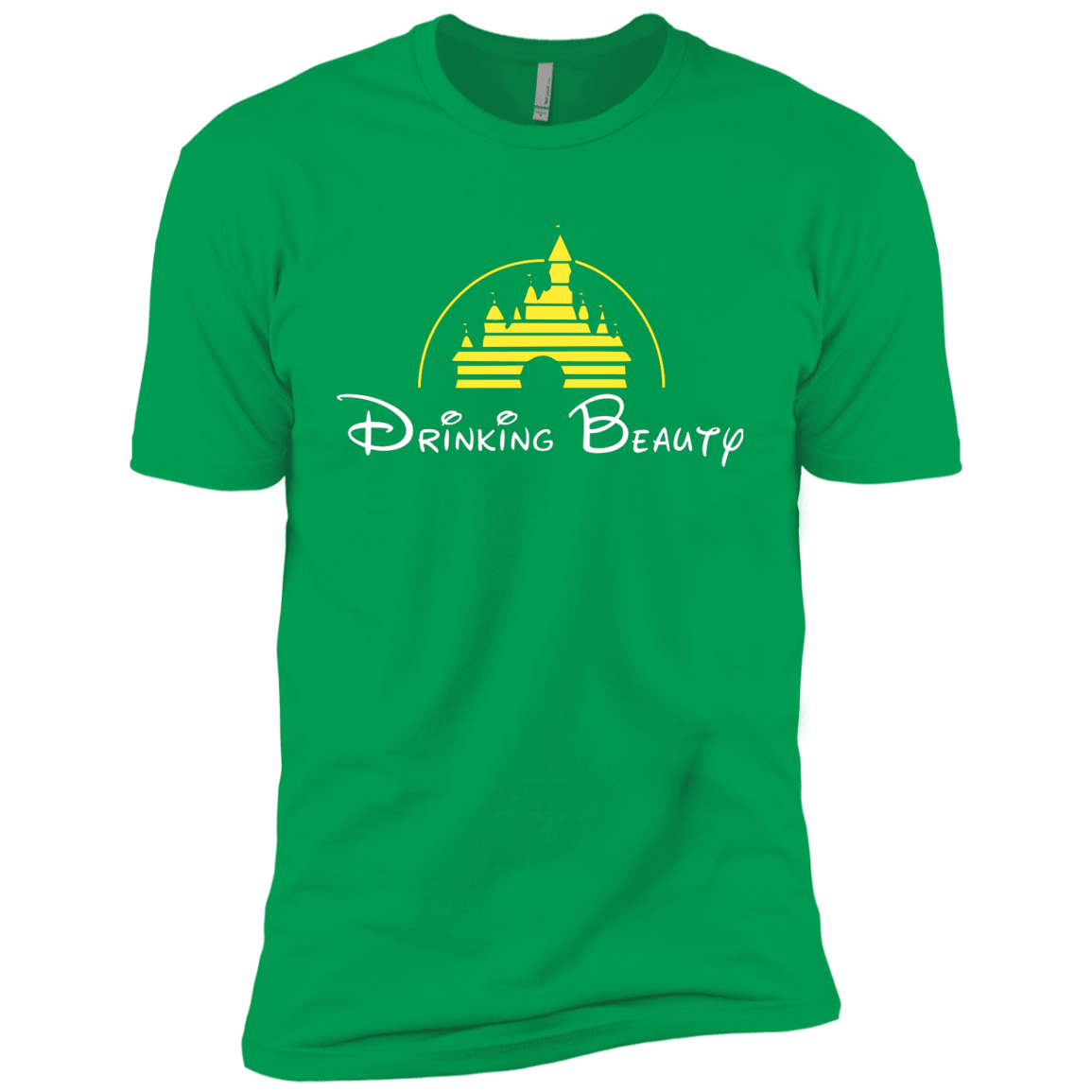 T-Shirts Kelly Green / YXS Drinking Beauty Boys Premium T-Shirt