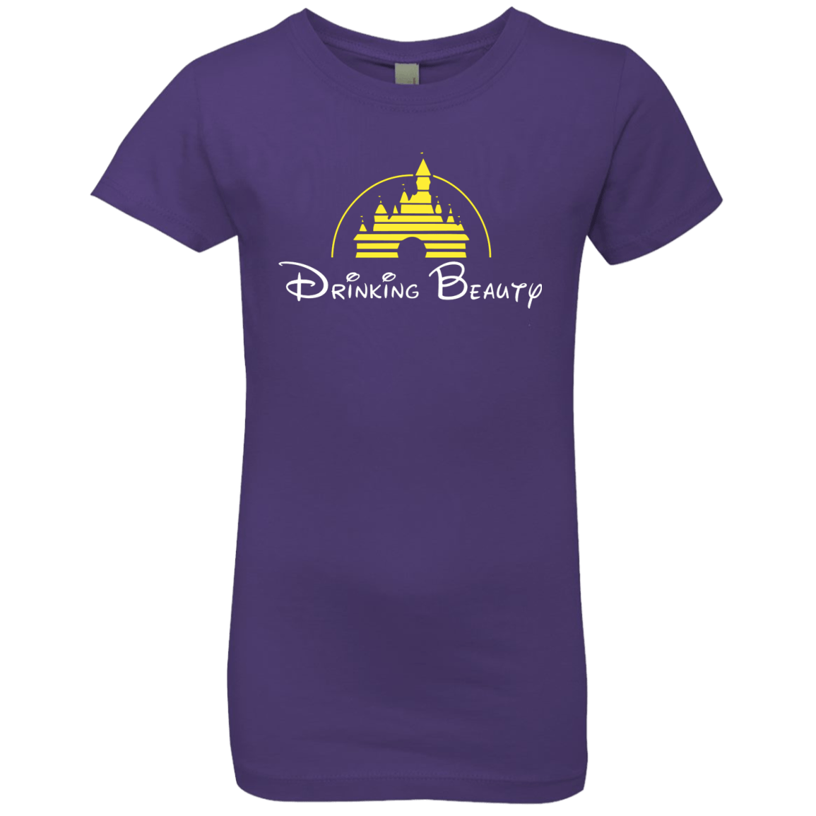 T-Shirts Purple Rush / YXS Drinking Beauty Girls Premium T-Shirt