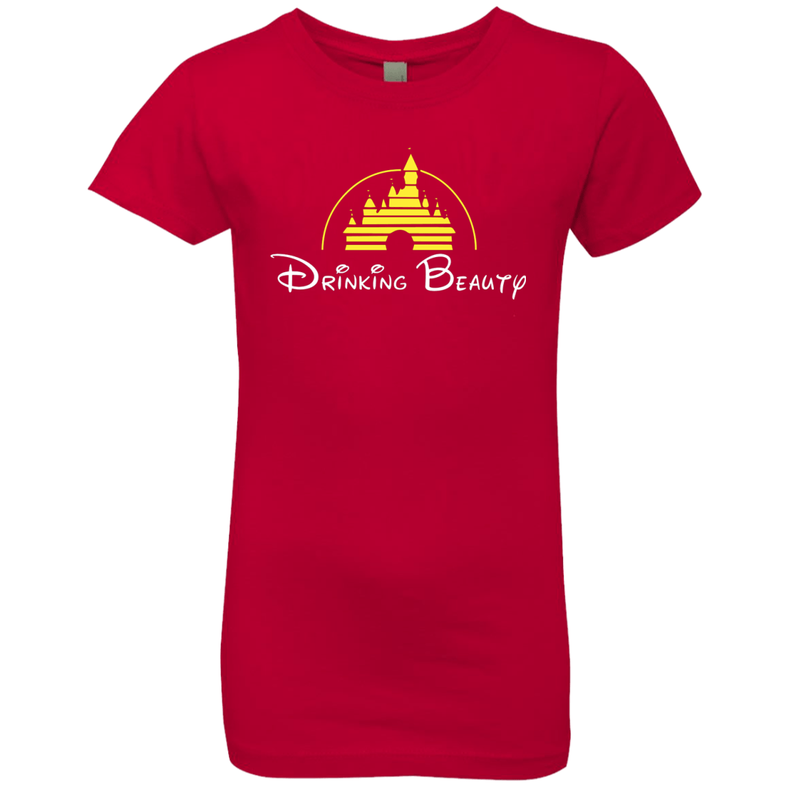 T-Shirts Red / YXS Drinking Beauty Girls Premium T-Shirt