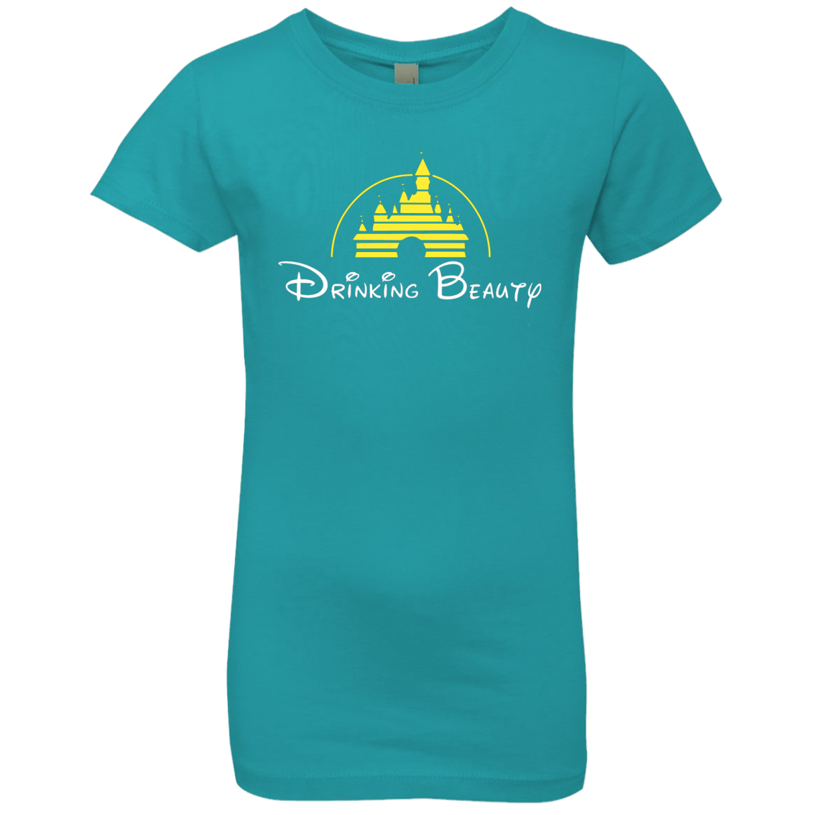 T-Shirts Tahiti Blue / YXS Drinking Beauty Girls Premium T-Shirt