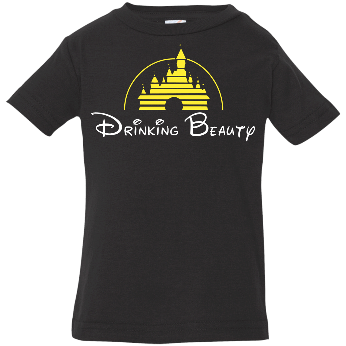 T-Shirts Black / 6 Months Drinking Beauty Infant Premium T-Shirt