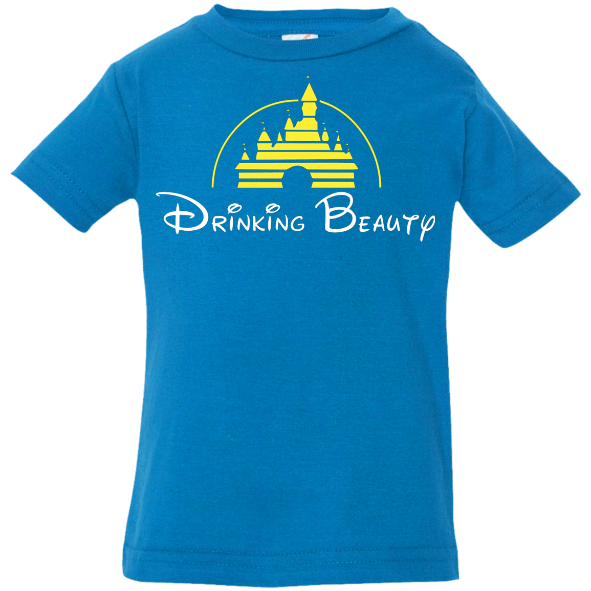 T-Shirts Cobalt / 6 Months Drinking Beauty Infant Premium T-Shirt