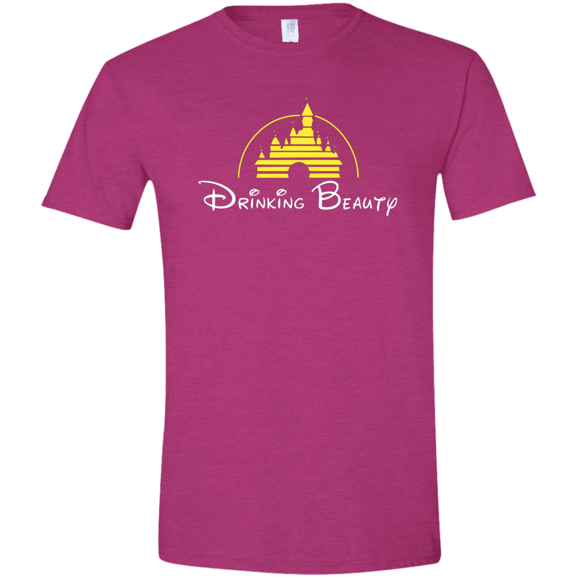 T-Shirts Antique Heliconia / S Drinking Beauty Men's Semi-Fitted Softstyle