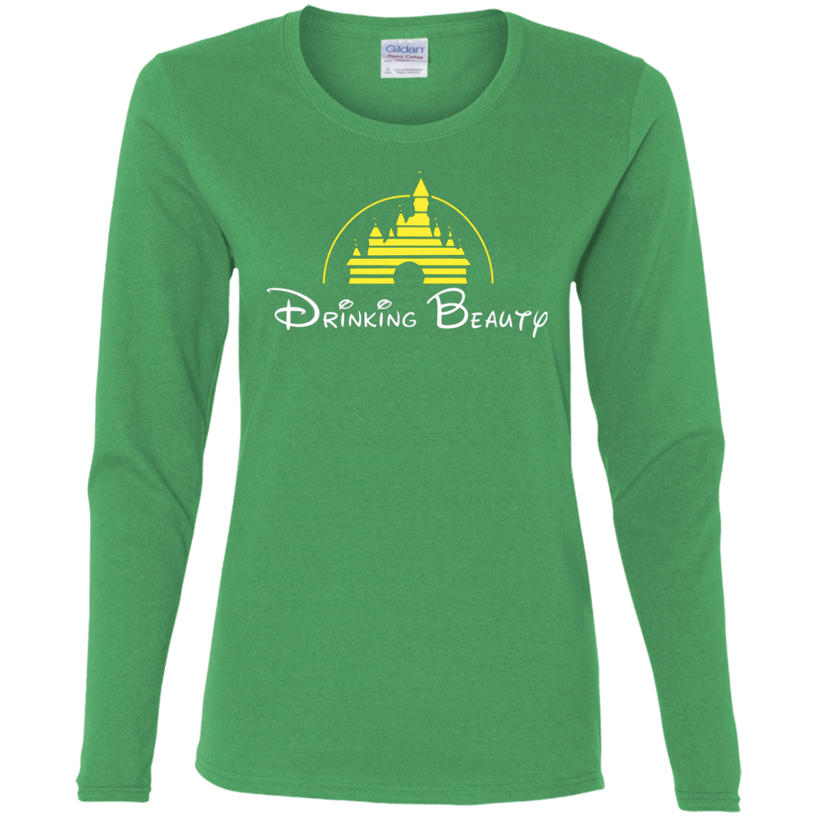 T-Shirts Irish Green / S Drinking Beauty Women's Long Sleeve T-Shirt