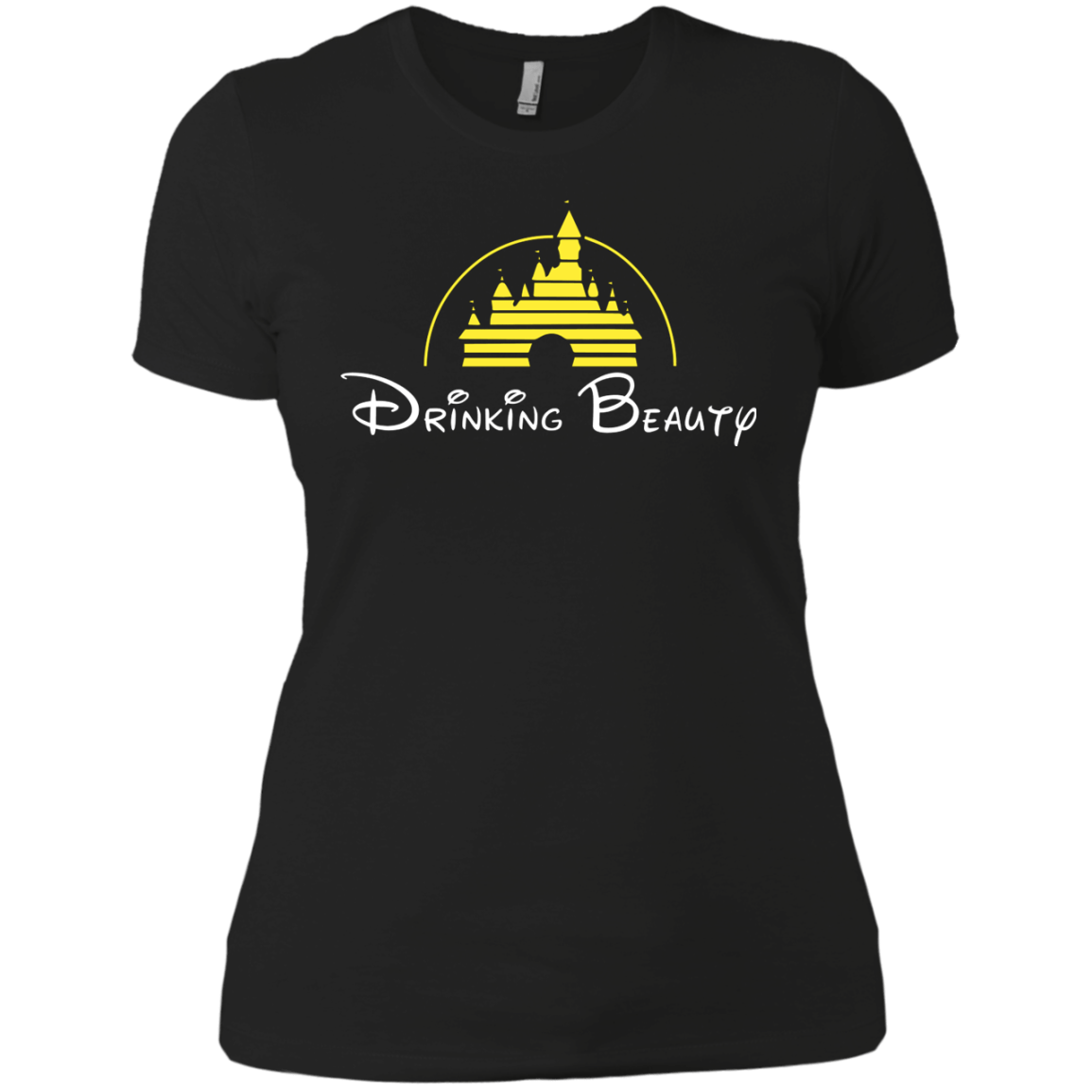 T-Shirts Black / X-Small Drinking Beauty Women's Premium T-Shirt