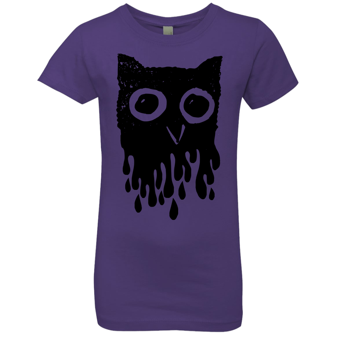 T-Shirts Purple Rush / YXS Dripping Owl Girls Premium T-Shirt