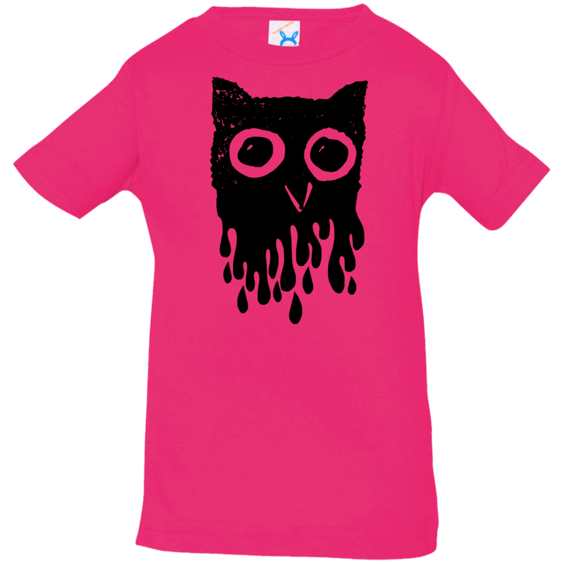 T-Shirts Hot Pink / 6 Months Dripping Owl Infant Premium T-Shirt