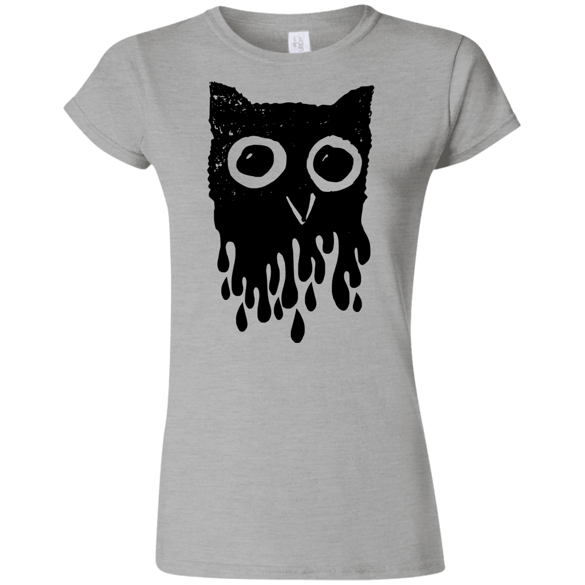 T-Shirts Sport Grey / S Dripping Owl Junior Slimmer-Fit T-Shirt