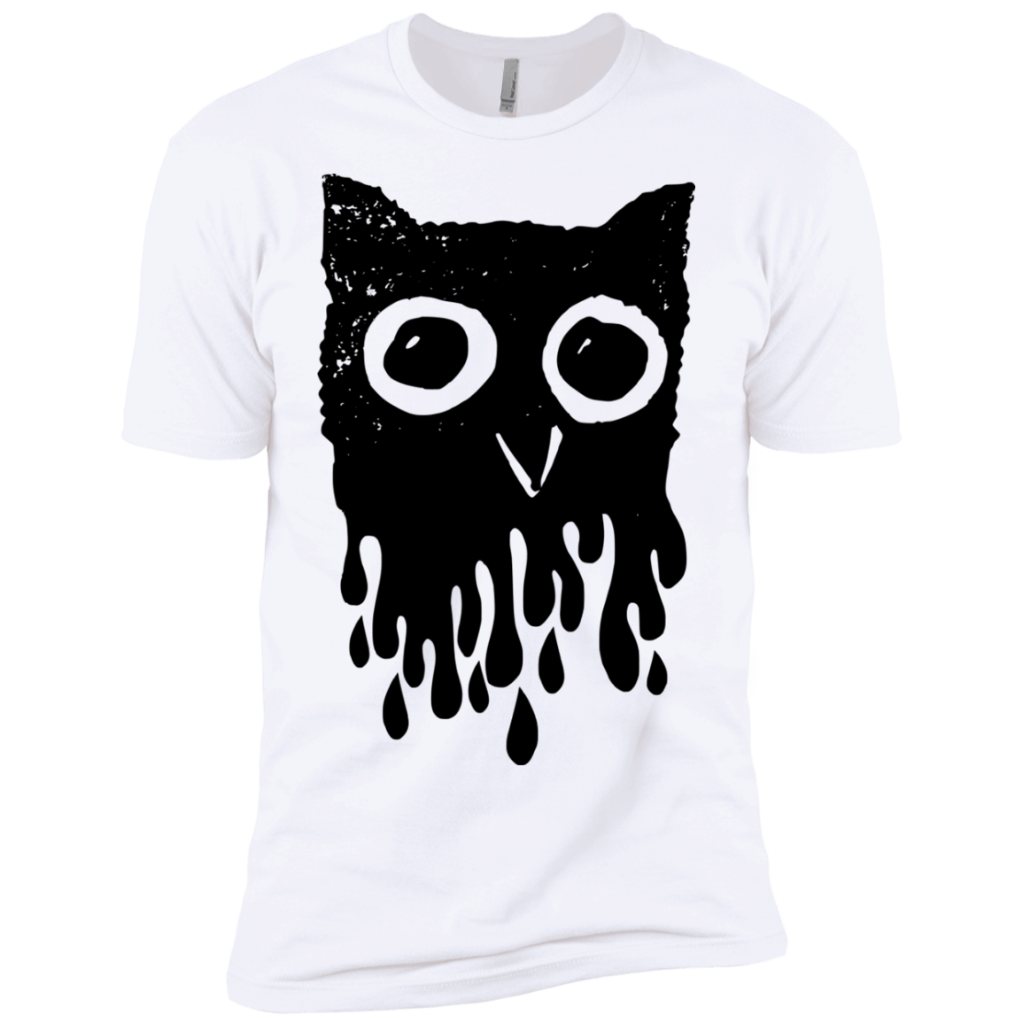 T-Shirts White / X-Small Dripping Owl Men's Premium T-Shirt